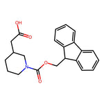 2-(1-(((9H-Fluoren-9-yl)methoxy)carbonyl)piperidin-3-yl)acetic acid|CS-0182829|885951-96-2