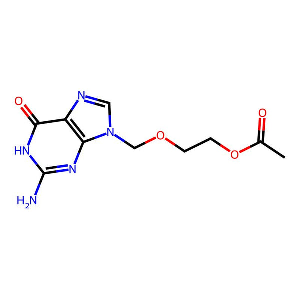 2-[(2-Amino-6-oxo-6,9-dihydro-1h-purin-9-yl)methoxy]ethyl acetate|CS-0260655|102728-64-3