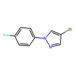 4-Bromo-1-(4-fluorophenyl)-1H-pyrazole|CS-0212475|957062-56-5