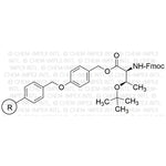 Fmoc-O-tert-butyl-L-threonine 4-alkoxybenzyl alcohol resin (0.2-0.3 meq/g, 100-200 mesh)|01917