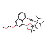 Triisopropyl((6-(methoxymethoxy)-8-(4,4,5,5-tetramethyl-1,3,2-dioxaborolan-2-yl)naphthalen-1-yl)ethynyl)silane|CS-0159819|2621932-42-9