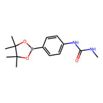 1-Methyl-3-(4-(4,4,5,5-tetramethyl-1,3,2-dioxaborolan-2-yl)phenyl)urea|CS-0036268|874290-99-0