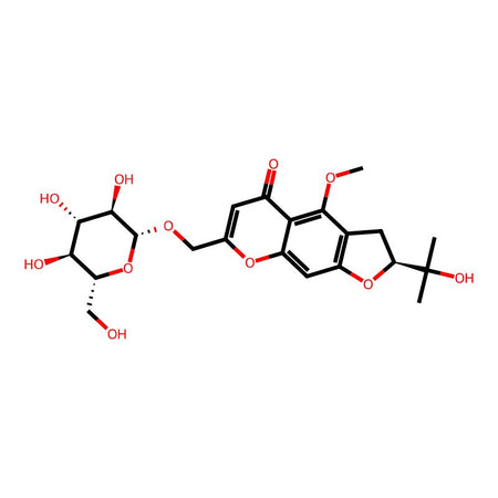 Prim-O-glucosylcimifugin, 98%, from Saposhnikovia divaricata|817516|80681-45-4