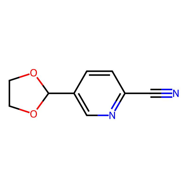 5-(1,3-Dioxolan-2-yl)picolinonitrile|CS-0179617|671776-91-3