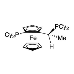 (R)-(-)-1-[(S)-2-(Dicyclohexylphosphino)ferrocenyl]ethyldicyclohexylphosphine, min. 97%|26-1000|167416-28-6