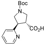 Boc-(±)-trans-4-(2-pyridinyl)pyrrolidine-3-carboxylic acid|15265|267876-09-5