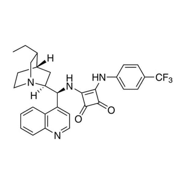 3-[[4-(Trifluoromethyl)phenyl]amino]-4-[[(8α;,9S)-10,11-dihydrocinchonan-9-yl]amino]-3-cyclobutene-1,2-dione, min. 95%|07-0028|2236571-61-0
