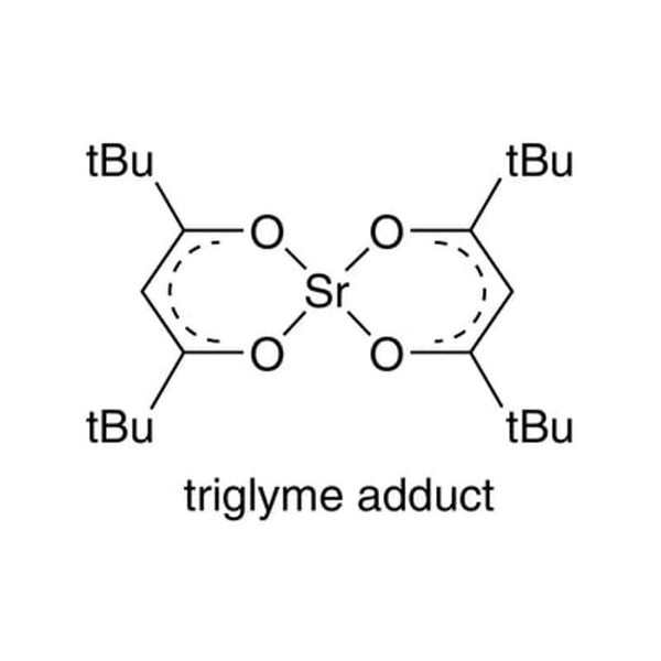 Bis(2,2,6,6-tetramethyl-3,5-heptanedionato)strontium triglyme adduct (99.99%-Sr) PURATREM|38-1015