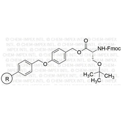 Fmoc-O-tert-butyl-D-serine 4-alkoxybenzyl alcohol resin|04194