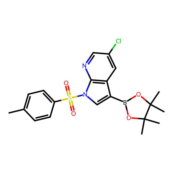 5-Chloro-3-(4,4,5,5-tetramethyl-1,3,2-dioxaborolan-2-yl)-1-tosyl-1h-pyrrolo[2,3-b]pyridine|CS-0005128|866546-11-4