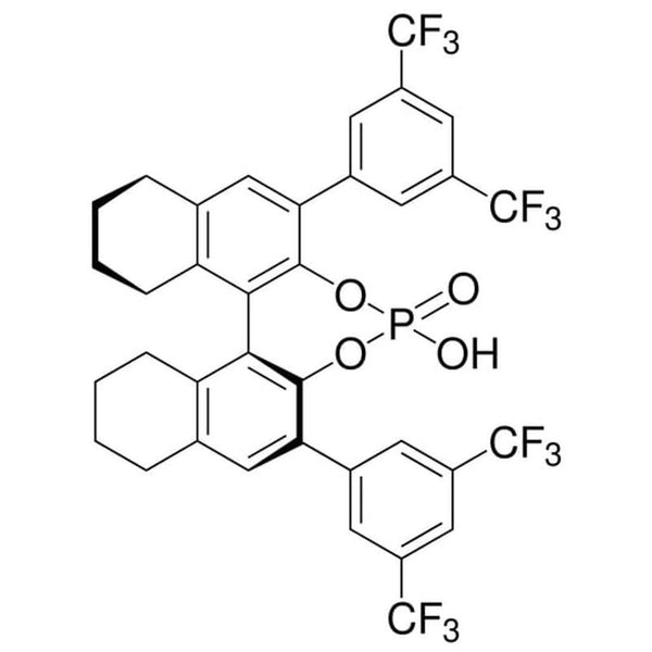 (11bS)-2,6-Bis[3,5-bis(trifluoromethyl)phenyl]-8,9,10,11,12,13,14,15-octahydro-4-hydroxy-4-oxide-dinaphtho[2,1-d:1',2'-f][1,3,2]dioxaphosphepin, 98%, (99% ee)|15-1377