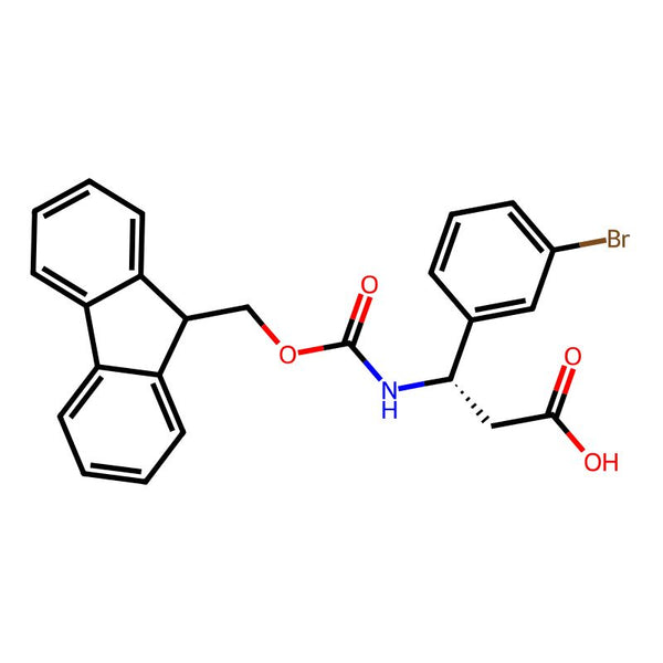 (S)-3-((((9H-Fluoren-9-yl)methoxy)carbonyl)amino)-3-(3-bromophenyl)propanoic acid|CS-0149802|507472-18-6