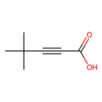 4,4-Dimethylpent-2-ynoic acid|CS-0371341|52418-50-5