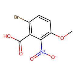 6-Bromo-3-methoxy-2-nitrobenzoic acid, 95%|1876090|127971-97-5