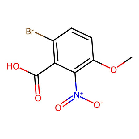 6-Bromo-3-methoxy-2-nitrobenzoic acid, 95%|1876090|127971-97-5