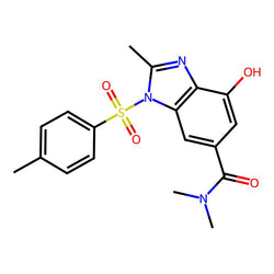 4-Hydroxy-N,N,2-trimethyl-1-tosyl-1H-benzo[d]imidazole-6-carboxamide, 99%|9349217|942195-86-0