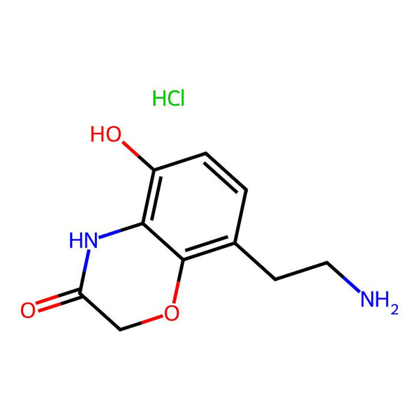 8-(2-Aminoethyl)-5-hydroxy-2H-benzo[b][1,4]oxazin-3(4H)-one hydrochloride|CS-W000388|1035229-35-6