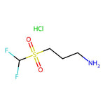 3-((Difluoromethyl)sulfonyl)propan-1-amine hydrochloride|CS-0531488|2490400-70-7