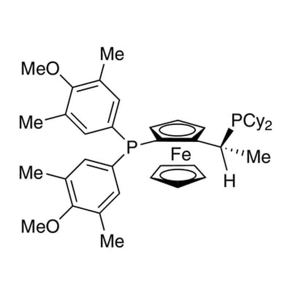 (R)-(-)-1-{(S)-2-[Bis(3,5-dimethyl-4-methoxyphenyl)phosphino]ferrocenyl}ethyldicyclohexylphosphine, min. 97%|26-1150|360048-63-1