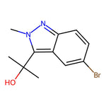 2-(5-Bromo-2-methyl-2H-indazol-3-yl)propan-2-ol|CS-M2953|1823787-20-7