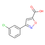 3-(3-Chlorophenyl)isoxazole-5-carboxylic acid|20060|100517-43-9