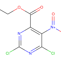 Ethyl 2,6-dichloro-5-nitropyrimidine-4-carboxylate|CS-W006419|54368-61-5