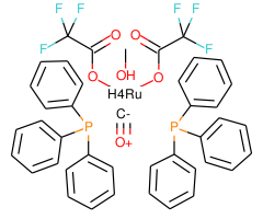 Bis(trifluoroacetato)carbonylbis(triphenylphosphine)ruthenium(II) methanol adduct|CS-0082059|38596-61-1
