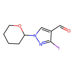 3-Iodo-1-tetrahydropyran-2-yl-pyrazole-4-carbaldehyde|CS-M3429|1627924-19-9