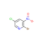 2-Bromo-5-chloro-3-nitropyridine|CS-W003387|75806-86-9