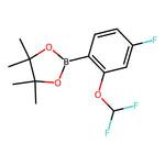 2-(2-(Difluoromethoxy)-4-fluorophenyl)-4,4,5,5-tetramethyl-1,3,2-dioxaborolane|CS-0356827|1403988-78-2