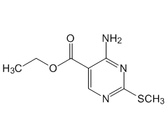 Ethyl 4-amino-2-(methylthio)pyrimidine-5-carboxylate, 97%|102172|776-53-4