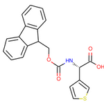 (S)-2-((((9H-Fluoren-9-yl)methoxy)carbonyl)amino)-2-(thiophen-3-yl)acetic acid|CS-0179046|1217706-09-6