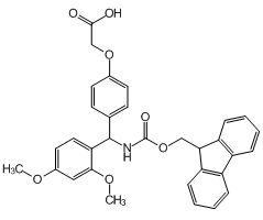 4-​[(2,4-​Dimethoxyphenyl)​(Fmoc-​amino)​methyl]​phenoxyacetic acid, 99%|105421|145069-56-3