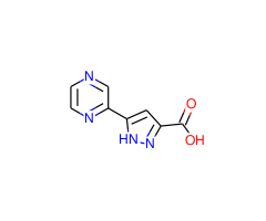 5-(Pyrazin-2-yl)-1H-pyrazole-3-carboxylic acid|CS-0111000|1029108-75-5
