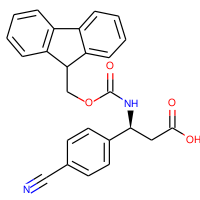 (S)-3-((((9H-Fluoren-9-yl)methoxy)carbonyl)amino)-3-(4-cyanophenyl)propanoic acid|CS-0181505|507472-24-4