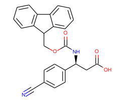 (S)-3-((((9H-Fluoren-9-yl)methoxy)carbonyl)amino)-3-(4-cyanophenyl)propanoic acid|CS-0181505|507472-24-4