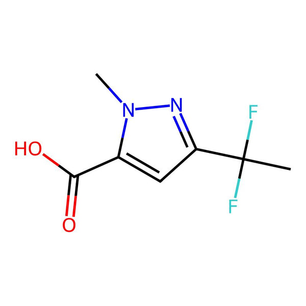 3-(1,1-Difluoroethyl)-1-methyl-1H-pyrazole-5-carboxylic acid|CS-0496113|1024599-54-9