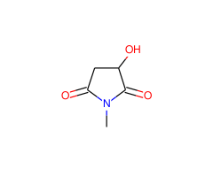 3-Hydroxy-1-methylpyrrolidine-2,5-dione|C1630962|19948-27-7