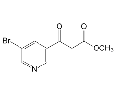 Methyl 5-bromonicotinoylacetate, 95%|107763|205985-97-3