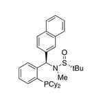 [S(R)]-N-[(R)-[2-(Dicyclohexylphosphino)phenyl]-2-naphthalenylmethyl]-N,2-dimethyl-2-propanesulfinamide, 95%|15-8444