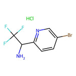 1-(5-Bromopyridin-2-yl)-2,2,2-trifluoroethan-1-amine hydrochloride|CS-0646515|2445791-13-7