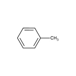 Toluene (water < 20 ppm) packed in returnable 18, 90, or 180 liter stainless steel cylinders