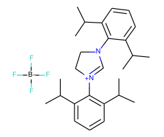 1,3-Bis(2,6-diisopropylphenyl)-4,5-dihydro-1H-imidazol-3-ium tetrafluoroborate|CS-0035162|282109-83-5