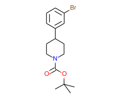 tert-Butyl 4-(3-bromophenyl)piperidine-1-carboxylate, 97%|940579|886362-62-5
