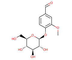 4-(β-D-Glucopyranosyloxy)-3-methoxybenzaldehyde, 98%|983864|494-08-6