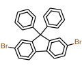 2,7-Dibromo-9,9-diphenylfluorene, 98%|920455|186259-63-2