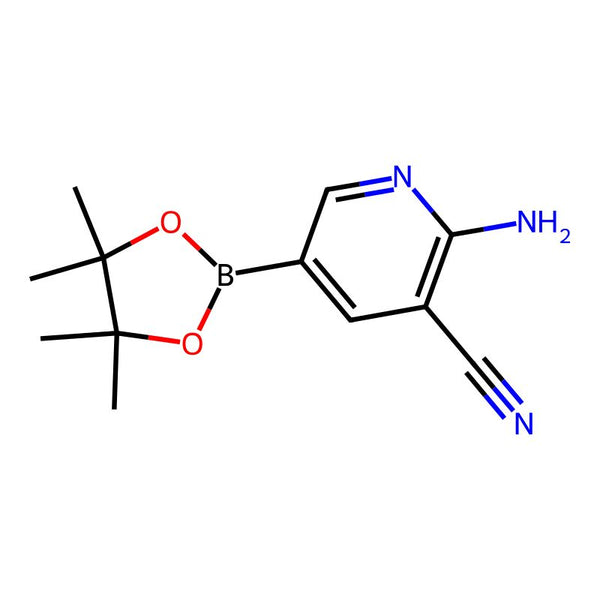 2-Amino-5-(4,4,5,5-tetramethyl-[1,3,2]dioxaborolan-2-yl)-nicotinonitrile|CS-0183545|1246372-66-6