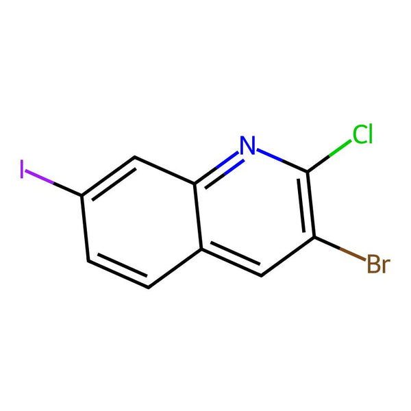 3-Bromo-2-chloro-7-iodoquinoline|CS-0139113|2086768-49-0