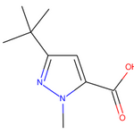 3-tert-Butyl-1-methylpyrazole-5-carboxylic Acid|CS-0154881|175277-11-9