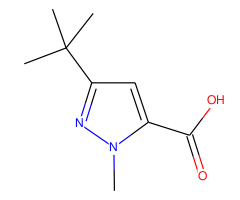 3-tert-Butyl-1-methylpyrazole-5-carboxylic Acid|CS-0154881|175277-11-9